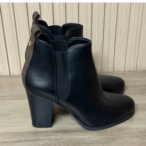 Michael Kors Evaline Heeled Boot Black Size 6M